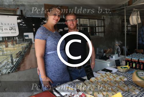 Toldijk, 3 September 2017 
Reunie Boer zoekt vrouw
Jan Blom Texel en Rianne Blom