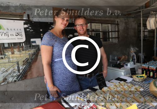 Toldijk, 3 September 2017 
Reunie Boer zoekt vrouw
Jan Blom Texel en Rianne Blom