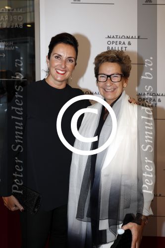 Amsterdam 11 september 2017 
Premiere Nationa Ballet in de stopera. Janine v d Ende met een vriendin