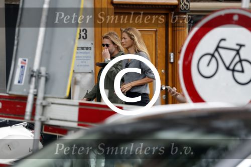 Amsterdam 11 juli 2017 
Jasper Krabbe met zijn nieuwe vriendin ANNEMARIEKE VAN DRIMMELEN