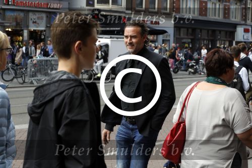 Amsterdam 1 juli 2017
Jeroen Nieuwenhuize op straat in Amsterdam