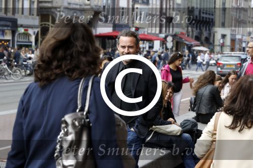 Amsterdam 1 juli 2017
Jeroen Nieuwenhuize op straat in Amsterdam