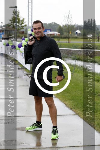 Amsterdam 9 september 2017
Edwin Evers staat op Run van radio 538 bij het Science park. Jeroen v d Boom