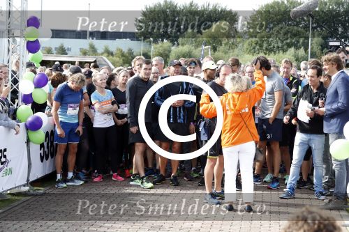 Amsterdam 9 september 2017
Edwin Evers staat op Run van radio 538 bij het Science park. Gerard Joling met Jeroen v d Boom en Fatima Moreiro de Melo