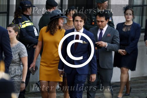 Den Haag, 19 September 2017
Prinsjesdag 2017
Jesse Klaver met partner