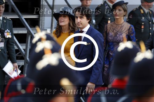 Den Haag, 19 September 2017
Prinsjesdag 2017
Jesse Klaver met partner