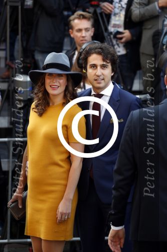 Den Haag, 19 September 2017
Prinsjesdag 2017
Jesse Klaver met partner