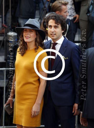 Den Haag, 19 September 2017
Prinsjesdag 2017
Jesse Klaver met partner