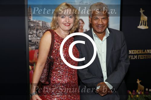 Utrecht 20 september 2017
Premiere Tulipani van Mike van Diem tijdens de filmdagen Utrecht. Jet Bussemaker echtgenoot Garth Sylbing
