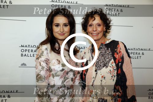 Amsterdam 11 september 2017 
Premiere Nationa Ballet in de stopera. Jill Schirnhofer met moeder