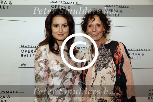 Amsterdam 11 september 2017 
Premiere Nationa Ballet in de stopera. Jill Schirnhofer met moeder