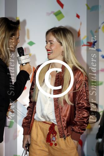 Amsterdam 19 september 2017 
Opening Hudsons Bay door Doutzen Kroes en Winnie Harlow. Chantal Janzen presenteert het programma. Josje Huisman en Chantal Janzen