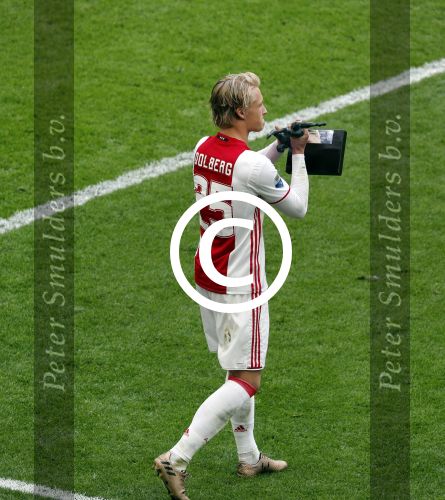 Amsterdam, 7 Mei 2017 AJAX-GoAhead eindstand 4-0
Abdelhak Nouri Kasper Dolberg Justin Kluivert e.a.
