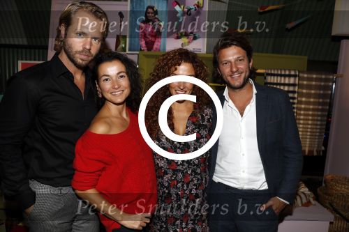 Amsterdam 14 september 2017
Presentatie nieuwe produkten return to sender met Katja Schuurman. Hannah Verboom presenteert het gebeuren. Verder aanwezig de ouders van Katja Birgit Schuurman met Arne Toonen Thijs Romer Sammie en Freek  van Noortwijk