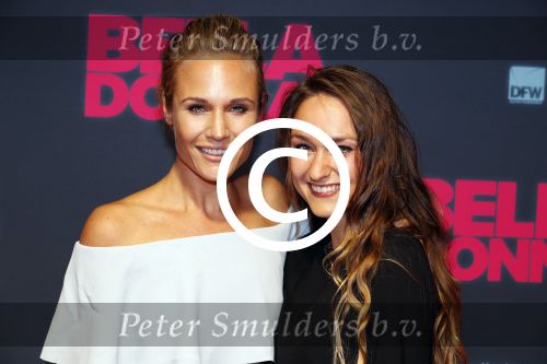 Amsterdam 11 september 2017
Premiere Bella Donna\'s in pathe arena. Kimberley Klaver met zus Melody