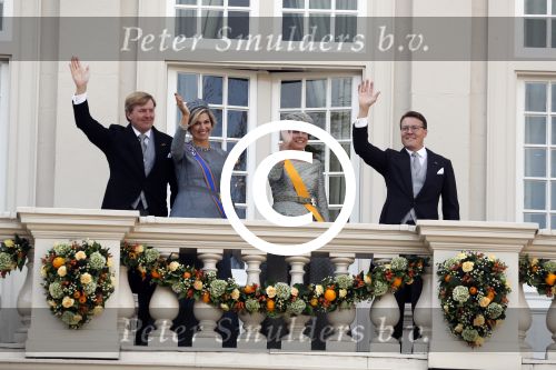 Den Haag, 19 September 2017
Prinsjesdag 2017
Koning Willem Alexander Koningin Maxima Prins Constatijn en Prinses Laurentien