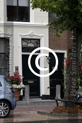 Leiden 2 juli 2017
Het huis / pand waar Koning Willem Alexander en zijn broers woonden toen ze in leiden studeerden