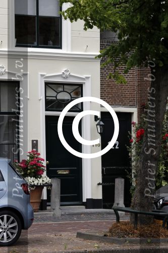 Leiden 2 juli 2017
Het huis / pand waar Koning Willem Alexander en zijn broers woonden toen ze in leiden studeerden