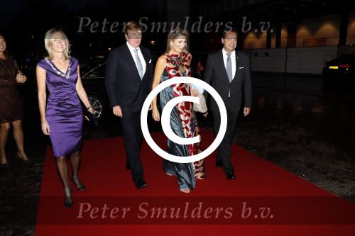 Amsterdam 15 september 2017 
Premierevoorstelling Ode aan de Meester bij Nationale Opera & Ballet in Amsterdam.koning Willem Alexander en koningin Maxima zijn de eregasten