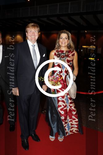 Amsterdam 15 september 2017 
Premierevoorstelling Ode aan de Meester bij Nationale Opera & Ballet in Amsterdam.koning Willem Alexander en koningin Maxima zijn de eregasten