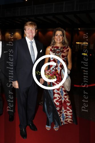 Amsterdam 15 september 2017 
Premierevoorstelling Ode aan de Meester bij Nationale Opera & Ballet in Amsterdam.koning Willem Alexander en koningin Maxima zijn de eregasten