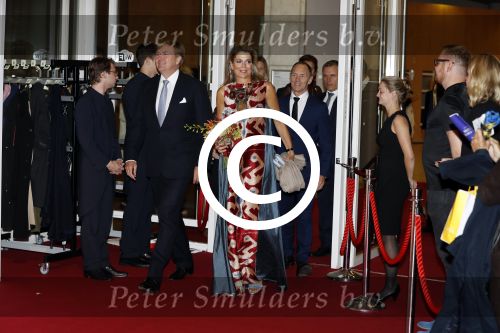 Amsterdam 15 september 2017 
Premierevoorstelling Ode aan de Meester bij Nationale Opera & Ballet in Amsterdam.koning Willem Alexander en koningin Maxima zijn de eregasten