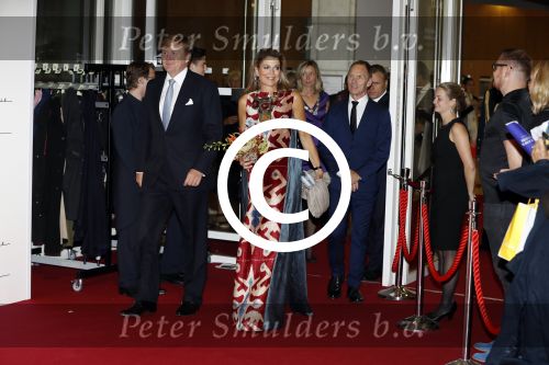 Amsterdam 15 september 2017 
Premierevoorstelling Ode aan de Meester bij Nationale Opera & Ballet in Amsterdam.koning Willem Alexander en koningin Maxima zijn de eregasten