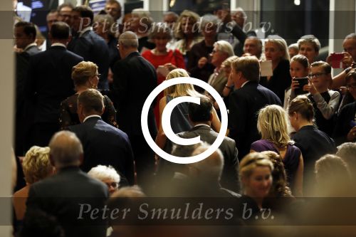 Amsterdam 15 september 2017 
Premierevoorstelling Ode aan de Meester bij Nationale Opera & Ballet in Amsterdam.koning Willem Alexander en koningin Maxima zijn de eregasten