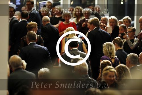 Amsterdam 15 september 2017 
Premierevoorstelling Ode aan de Meester bij Nationale Opera & Ballet in Amsterdam.koning Willem Alexander en koningin Maxima zijn de eregasten