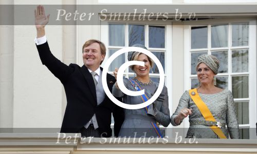 Den Haag 19 september 2017
Koningin Maxima Koning Willem Alexander Prins Constantijn en Prinses Laurentien tijdens prinsjesdag op het binnenhof en op het balkon van paleis Noordeinde
