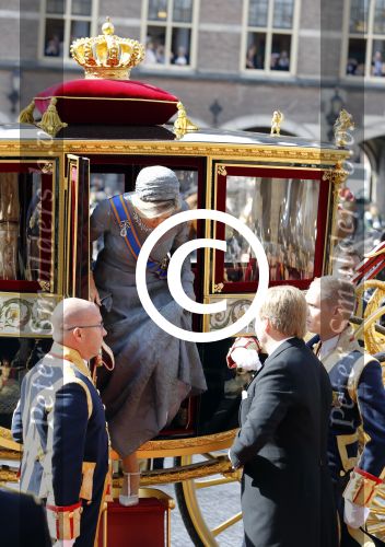 Den Haag 19 september 2017
Koningin Maxima Koning Willem Alexander Prins Constantijn en Prinses Laurentien tijdens prinsjesdag op het binnenhof en op het balkon van paleis Noordeinde