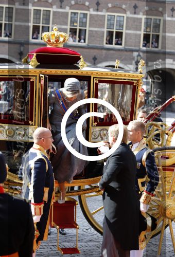 Den Haag 19 september 2017
Koningin Maxima Koning Willem Alexander Prins Constantijn en Prinses Laurentien tijdens prinsjesdag op het binnenhof en op het balkon van paleis Noordeinde