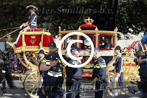 Den Haag 19 september 2017
Koningin Maxima Koning Willem Alexander Prins Constantijn en Prinses Laurentien tijdens prinsjesdag op het binnenhof en op het balkon van paleis Noordeinde