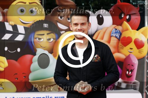 Amsterdam 2 augustus 2017  
Premiere emoji de film in pathe arena. Levi v Kempen
