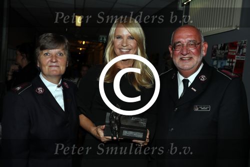 Amsterdam 16 september 2017  
Linda de Mol krijgt op het gala van het leger des heils de Marjoor Boshardt prijs in AFAX live