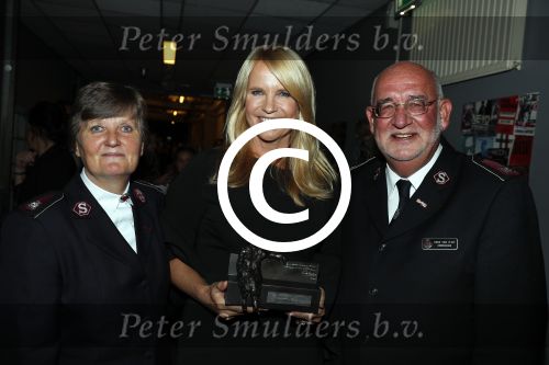 Amsterdam 16 september 2017  
Linda de Mol krijgt op het gala van het leger des heils de Marjoor Boshardt prijs in AFAX live