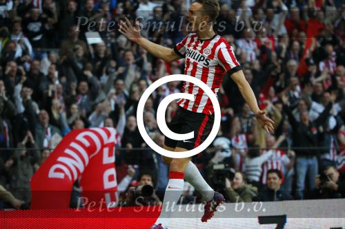 Eindhoven, 18 April 2015
Kampioenswedstrijd PSV-SC Heerenveen, eindstand 4-1