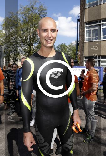 Amsterdam 3 september 2017  
ALS Cityswim in de amsterdamse grachten. Maarten v d Weijden