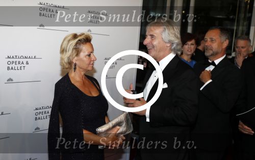 Amsterdam 11 september 2017 
Premiere Nationa Ballet in de stopera. Mariska v Kolck met ....