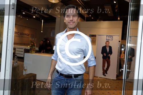 Amsterdam 15 juli 2017
Frits Huffnagel viert zijn 50e verjaardag. Mark Rutte