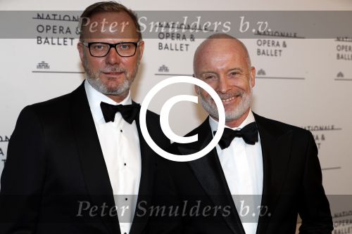 Amsterdam 11 september 2017 
Premiere Nationa Ballet in de stopera. Mart Visser met partner Job