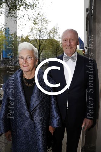 Amsterdam 20 september 2017 
Opening expositie 25 jaar Mart Visser. Vader Mart met vriendin