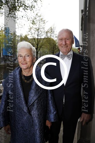 Amsterdam 20 september 2017 
Opening expositie 25 jaar Mart Visser. Vader Mart met vriendin