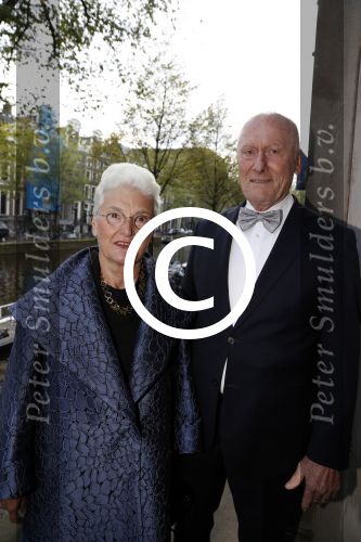 Amsterdam 20 september 2017 
Opening expositie 25 jaar Mart Visser. Vader Mart met vriendin
