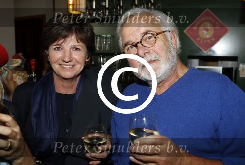 Amsterdam 10 september 2017
Opening expositie Bob Fosko en Bert Kuizenga.n Gijs Scholten van Aschat opent hem. Martine v Os met man