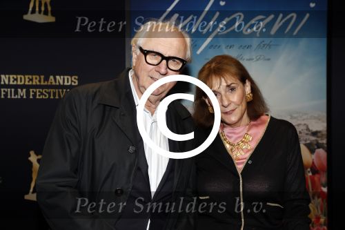 Utrecht 20 september 2017
Premiere Tulipani van Mike van Diem tijdens de filmdagen Utrecht. Matthijs v Heijningen en vrouw Guurtje Buddenberg