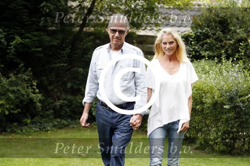 Hilversum 2 augustus 2017
Milika Peterzon en haar nieuwe vriend Edvard Niessing.