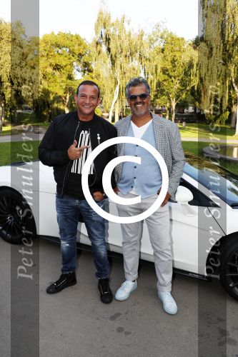Rotterdam 31 augustus 2017
Life after Football met Giovanni v Bronkhorst bij de harbour Club in Rotterdam. Najib Amhali en Parry Patel