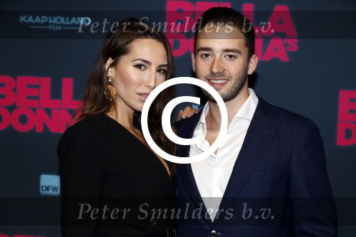 Amsterdam 11 september 2017
Premiere Bella Donna\'s in pathe arena. Nathan Moszcowicz met vriendin Nadeche de Zwart