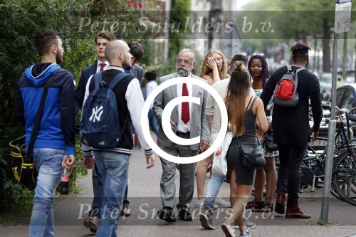 Amsterdam 6 juli 2017 
Oscar Hammerstein op straat in Amsterdam.